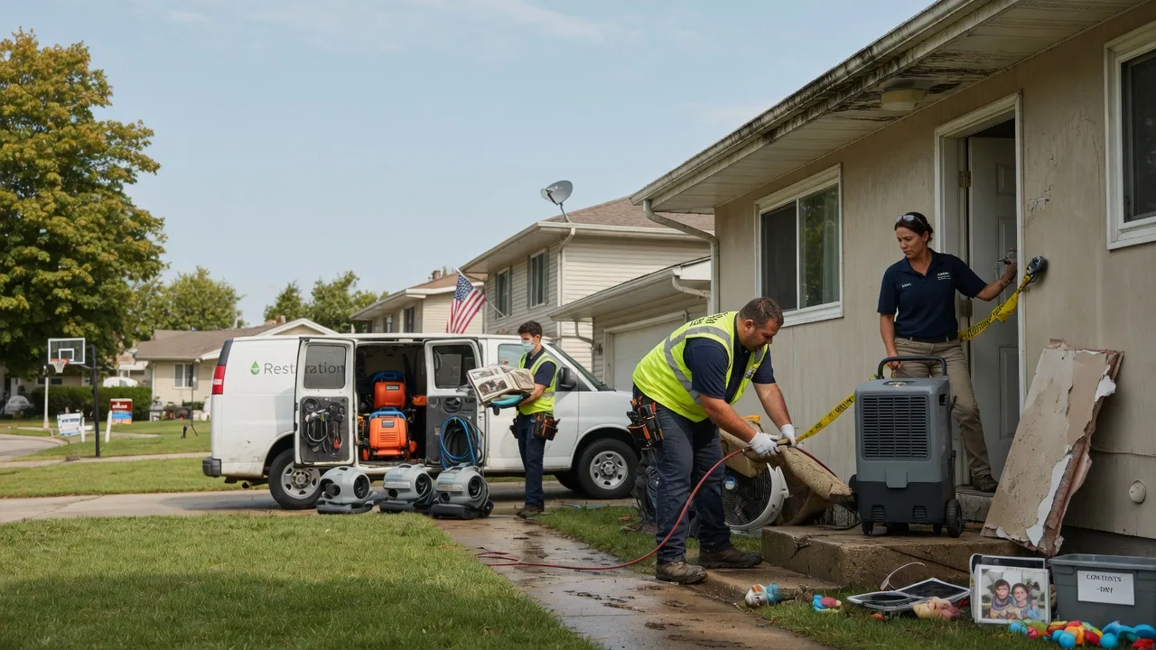 Water Damage Restoration in Bevinsville, KY near me